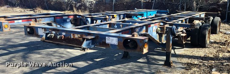 image for item DS7318 2006 Chassis King   container trailer