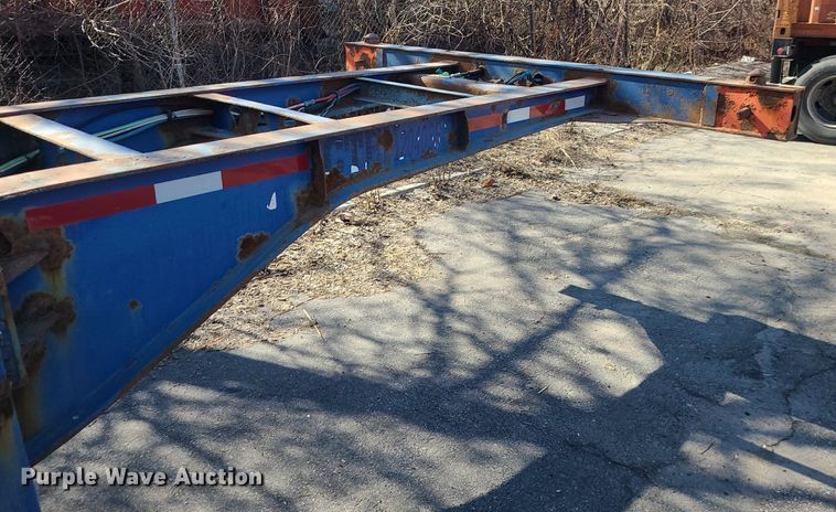 image for item DS7318 2006 Chassis King   container trailer