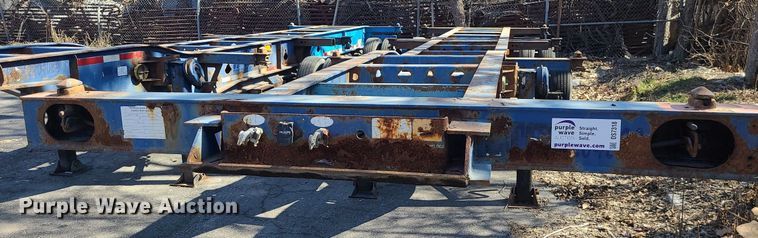 image for item DS7318 2006 Chassis King   container trailer