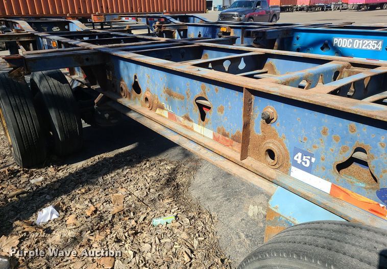 image for item DS7318 2006 Chassis King   container trailer