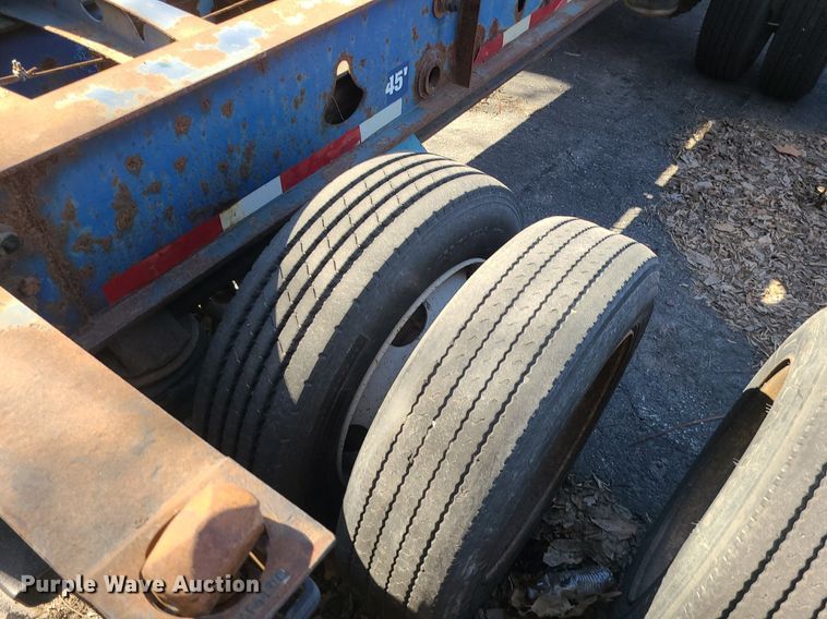 image for item DS7318 2006 Chassis King   container trailer