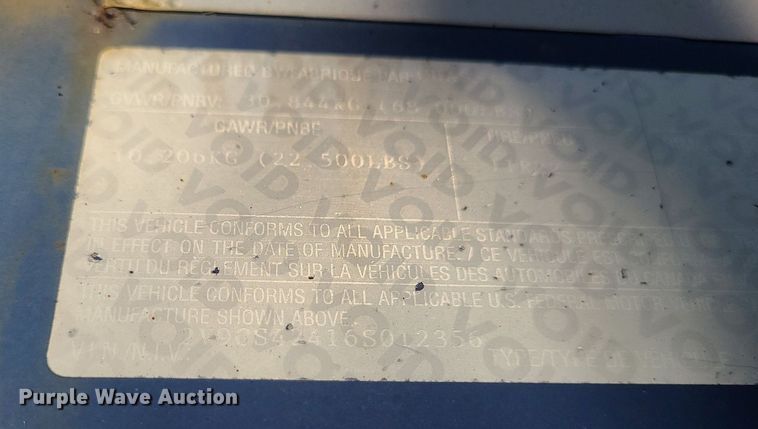 image for item DS7318 2006 Chassis King   container trailer