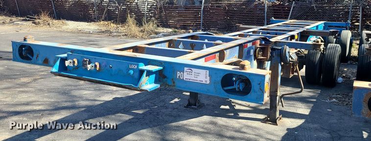 image for item DS7319 2006 Chassis King   container trailer