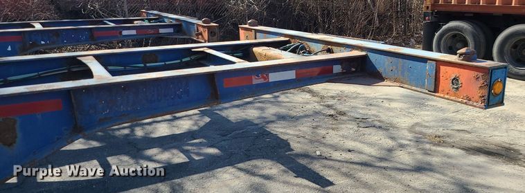 image for item DS7319 2006 Chassis King   container trailer
