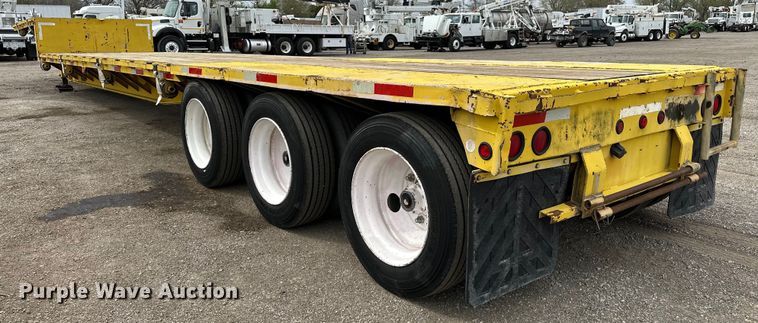 image for item EG1387 1993 Fontaine  HDFTT-5-10050ASP drop deck equipment trailer