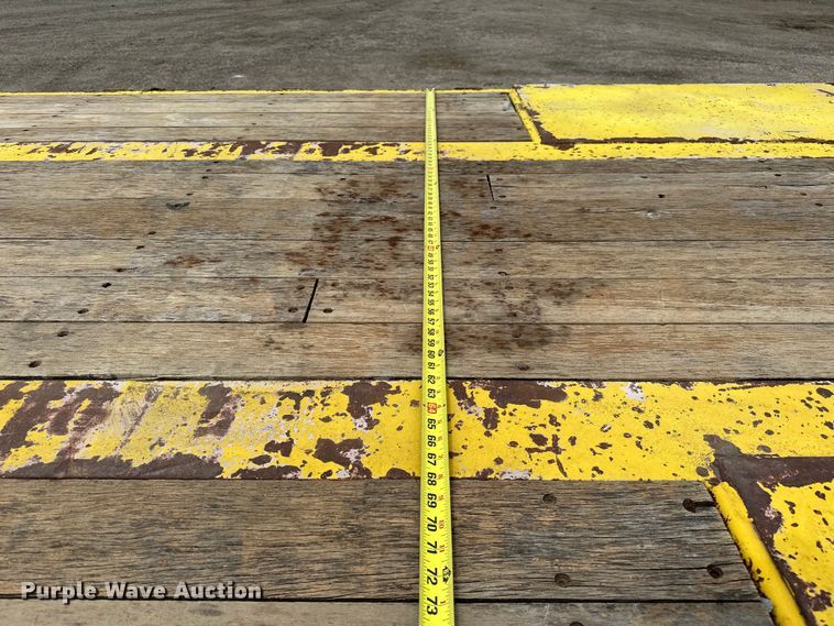 image for item EG1387 1993 Fontaine  HDFTT-5-10050ASP drop deck equipment trailer