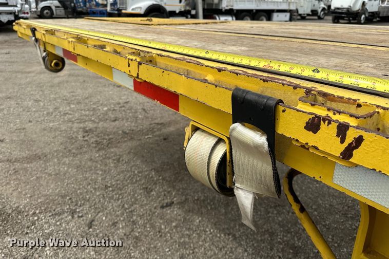 image for item EG1387 1993 Fontaine  HDFTT-5-10050ASP drop deck equipment trailer