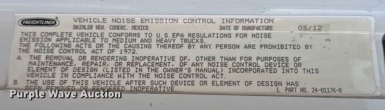 image for item EG1463 2013 Freightliner Coronado SD semi truck