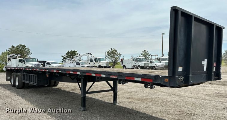 image for item EG1480 2004 Great Dane  GPS248 flatbed trailer