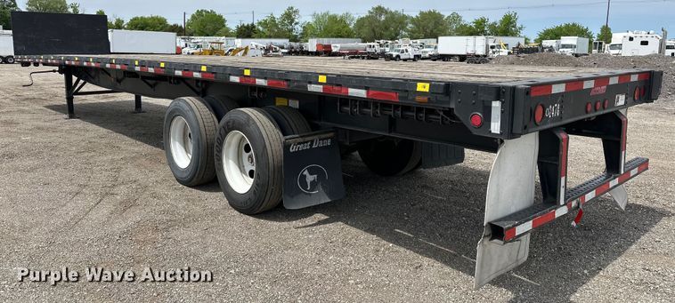 image for item EG1480 2004 Great Dane  GPS248 flatbed trailer