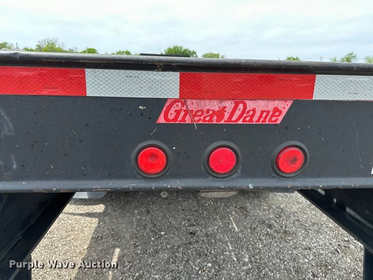 image for item EG1480 2004 Great Dane  GPS248 flatbed trailer