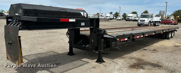 image for item EG1483 2002 Evaco  Superline  tilt deck equipment trailer