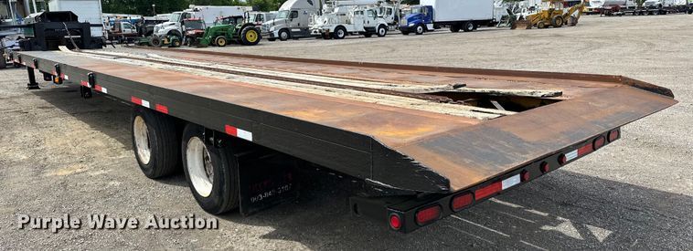 image for item EG1483 2002 Evaco  Superline  tilt deck equipment trailer