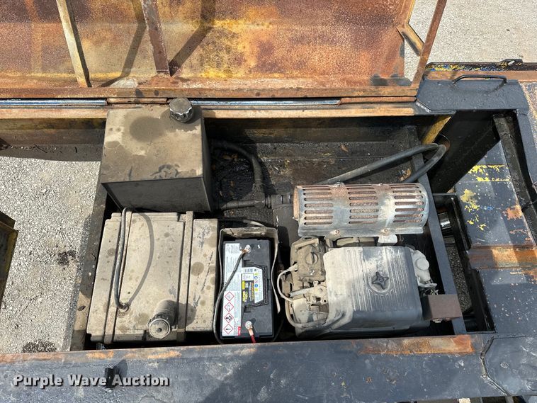 image for item EG1483 2002 Evaco  Superline  tilt deck equipment trailer