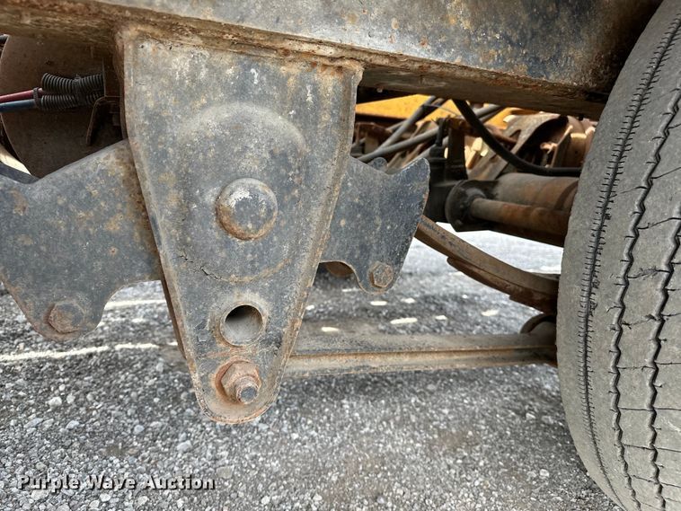 image for item EG1483 2002 Evaco  Superline  tilt deck equipment trailer