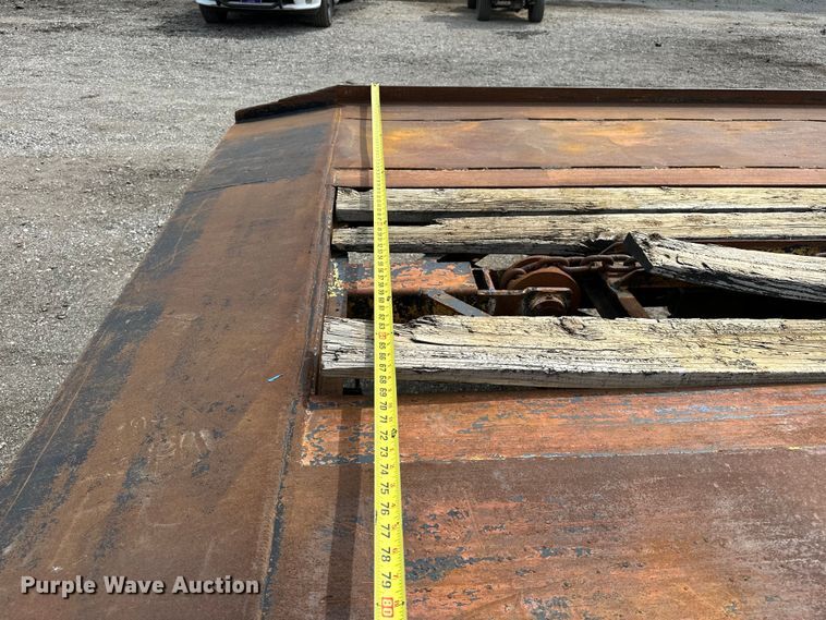 image for item EG1483 2002 Evaco  Superline  tilt deck equipment trailer