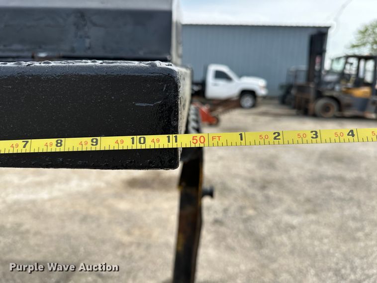 image for item EG1483 2002 Evaco  Superline  tilt deck equipment trailer