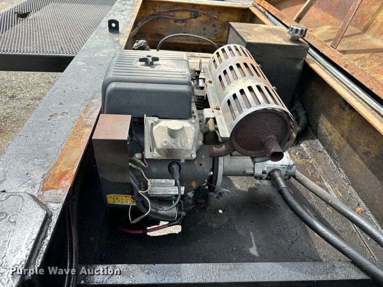 image for item EG1483 2002 Evaco  Superline  tilt deck equipment trailer