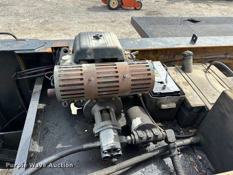 image for item EG1483 2002 Evaco  Superline  tilt deck equipment trailer