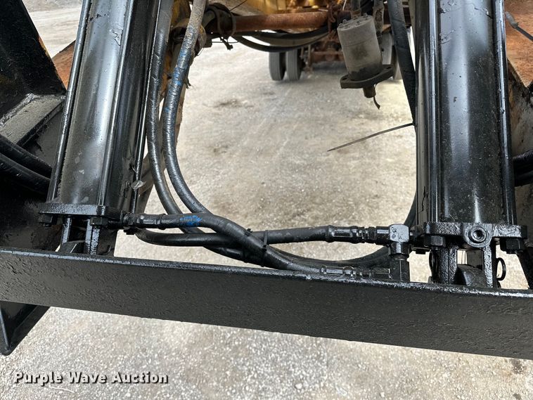 image for item EG1483 2002 Evaco  Superline  tilt deck equipment trailer