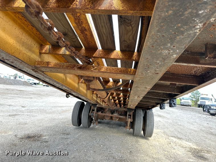 image for item EG1483 2002 Evaco  Superline  tilt deck equipment trailer