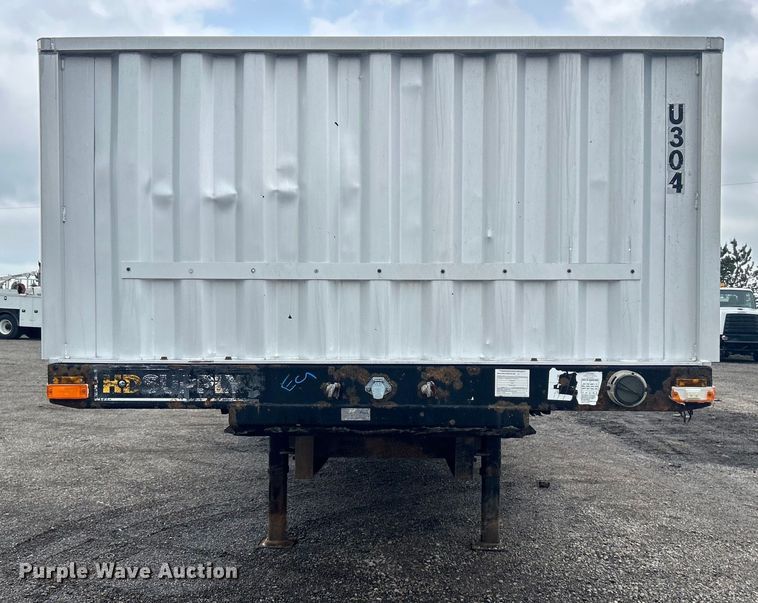 image for item EG1510 2007 Transcraft DTL-2100 drop deck equipment trailer