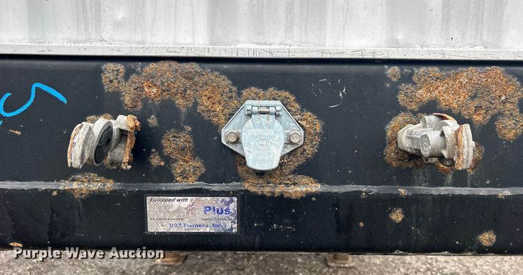 image for item EG1510 2007 Transcraft DTL-2100 drop deck equipment trailer