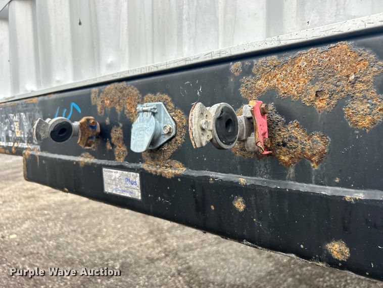 image for item EG1510 2007 Transcraft DTL-2100 drop deck equipment trailer