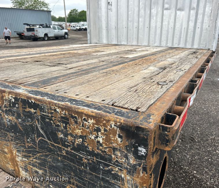 image for item EG1510 2007 Transcraft DTL-2100 drop deck equipment trailer