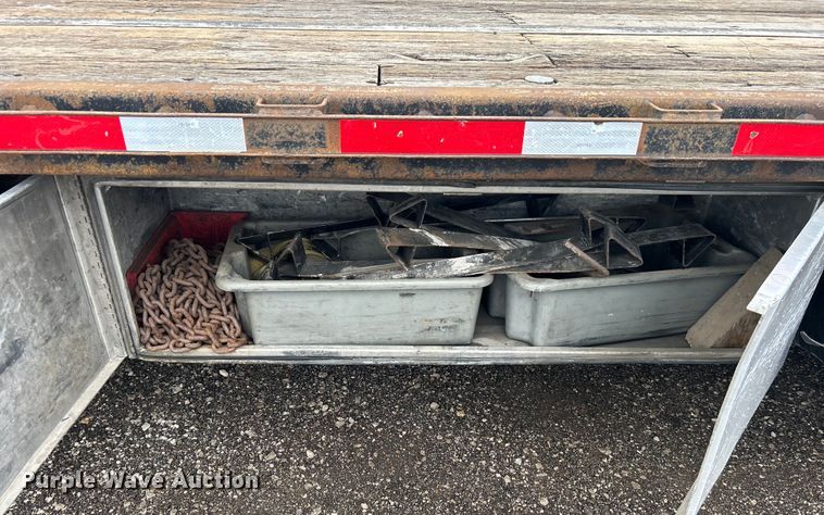 image for item EG1510 2007 Transcraft DTL-2100 drop deck equipment trailer