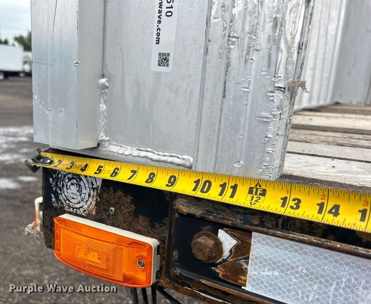 image for item EG1510 2007 Transcraft DTL-2100 drop deck equipment trailer