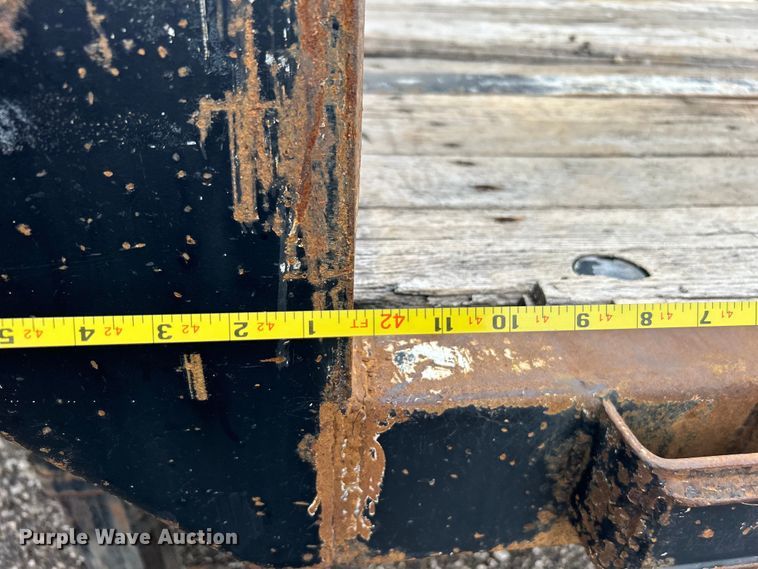 image for item EG1510 2007 Transcraft DTL-2100 drop deck equipment trailer