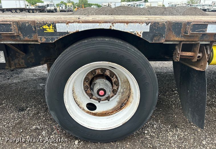 image for item EG1510 2007 Transcraft DTL-2100 drop deck equipment trailer