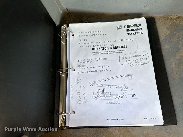 image for item EH6708 2000 International 4700 bucket truck