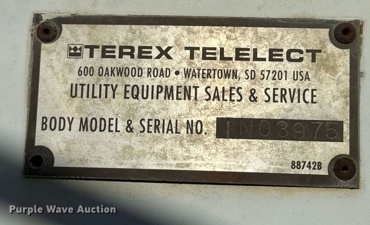 image for item EH6708 2000 International 4700 bucket truck