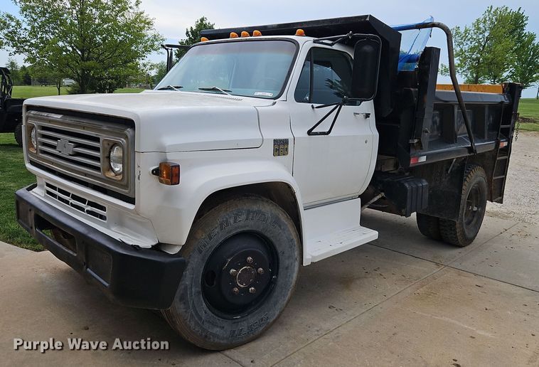 image for item EI3792 1974 Chevrolet  C60 dump truck
