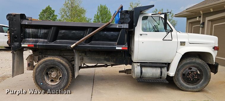 image for item EI3792 1974 Chevrolet  C60 dump truck