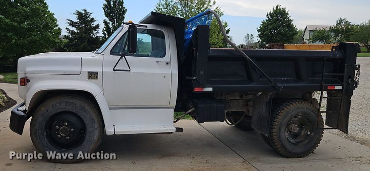 image for item EI3792 1974 Chevrolet  C60 dump truck