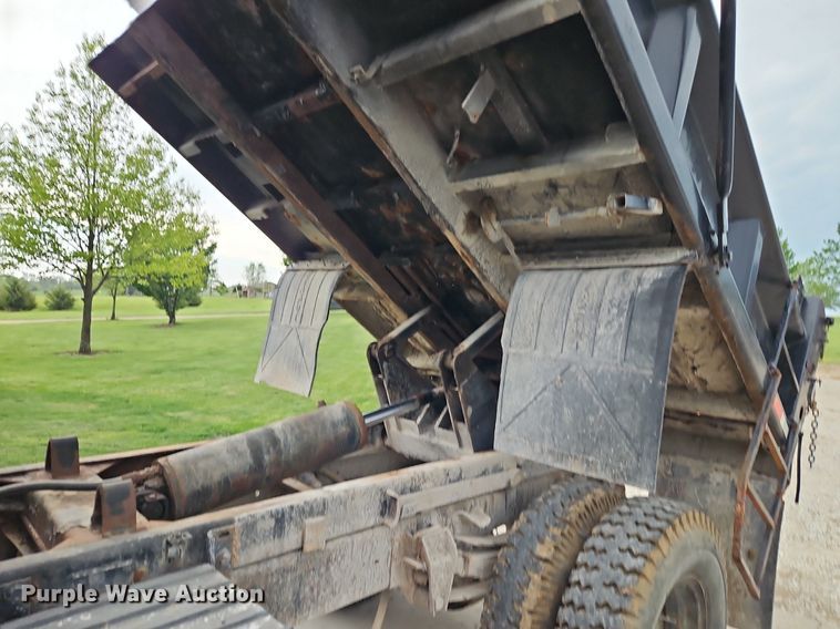 image for item EI3792 1974 Chevrolet  C60 dump truck