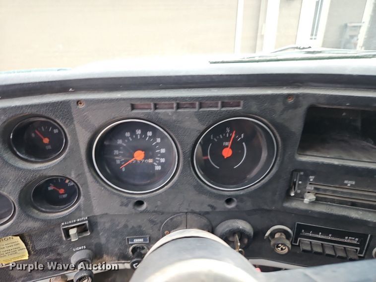 image for item EI3792 1974 Chevrolet  C60 dump truck