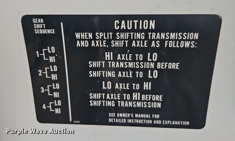 image for item EI3792 1974 Chevrolet  C60 dump truck