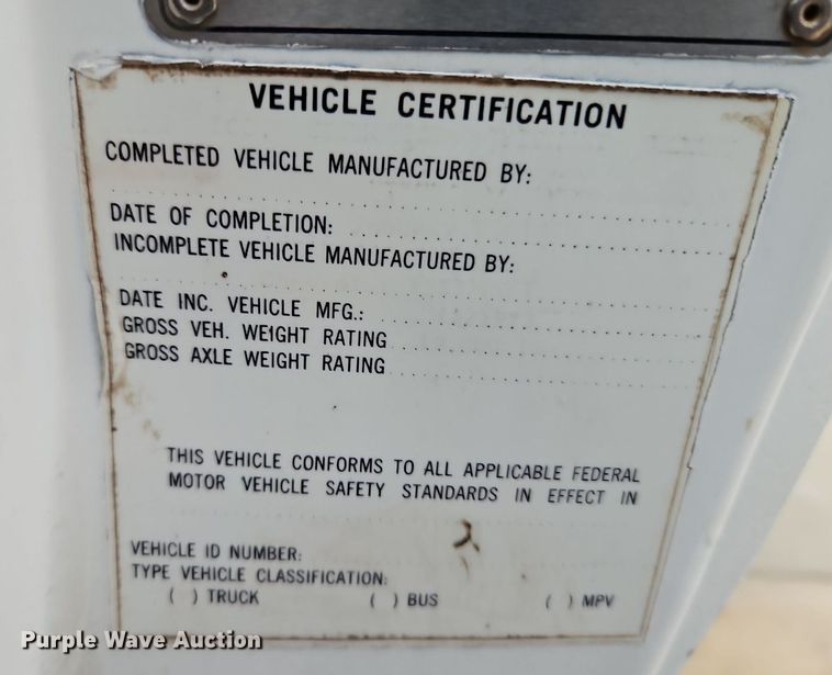 image for item EI3792 1974 Chevrolet  C60 dump truck