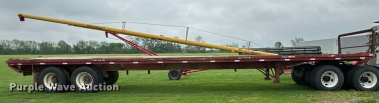 image for item EJ0579 1980 Aztec flatbed trailer