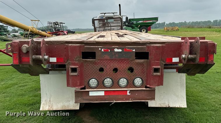 image for item EJ0579 1980 Aztec flatbed trailer