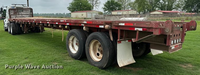 image for item EJ0579 1980 Aztec flatbed trailer