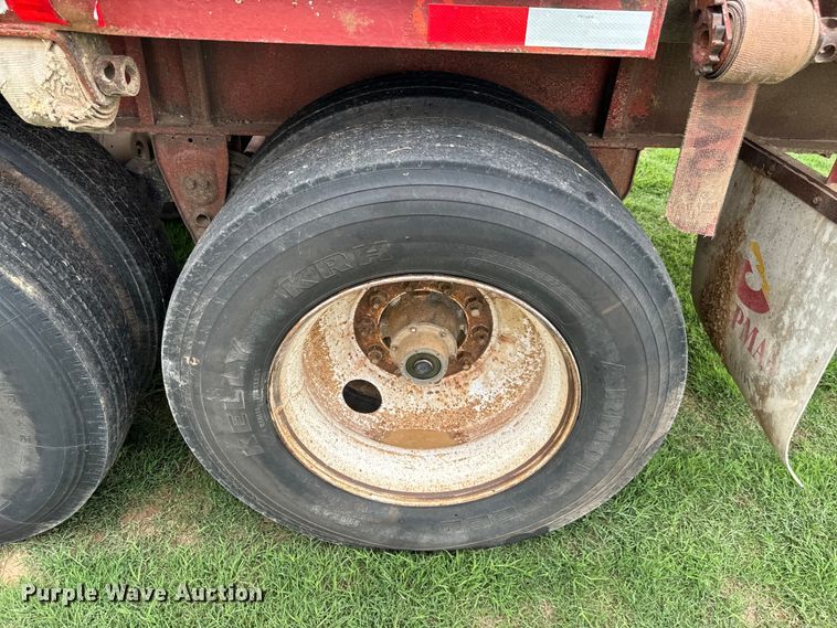 image for item EJ0579 1980 Aztec flatbed trailer