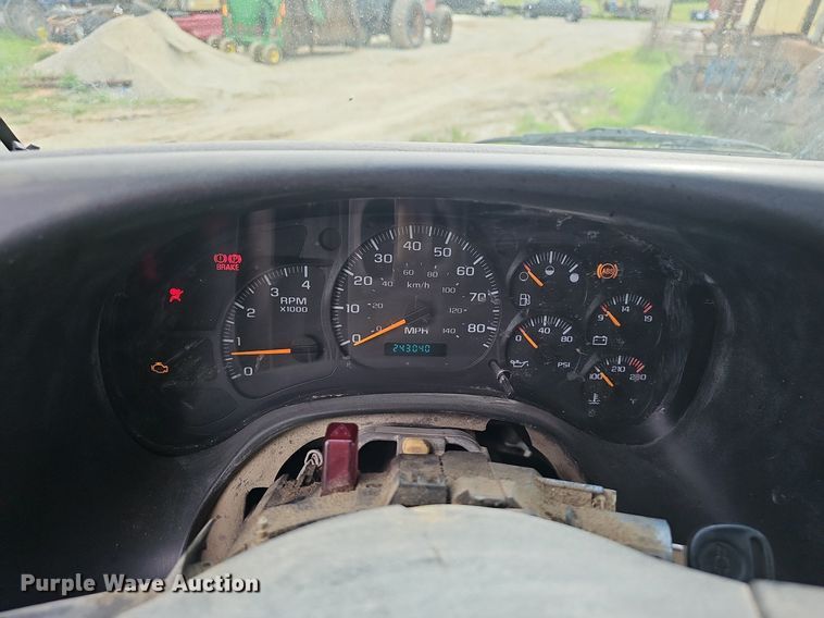 image for item EJ5367 2003 Chevrolet C8500 dump truck