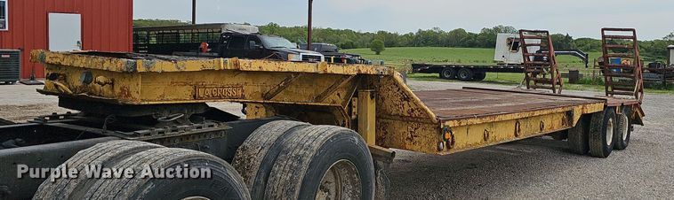 image for item EJ5368 1952 La Crosse DF6T 20F equipment trailer