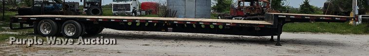 image for item EJ6325 2005 Lufkin  Paymaster  drop deck equipment trailer