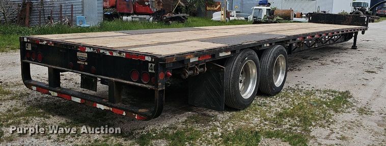 image for item EJ6325 2005 Lufkin  Paymaster  drop deck equipment trailer